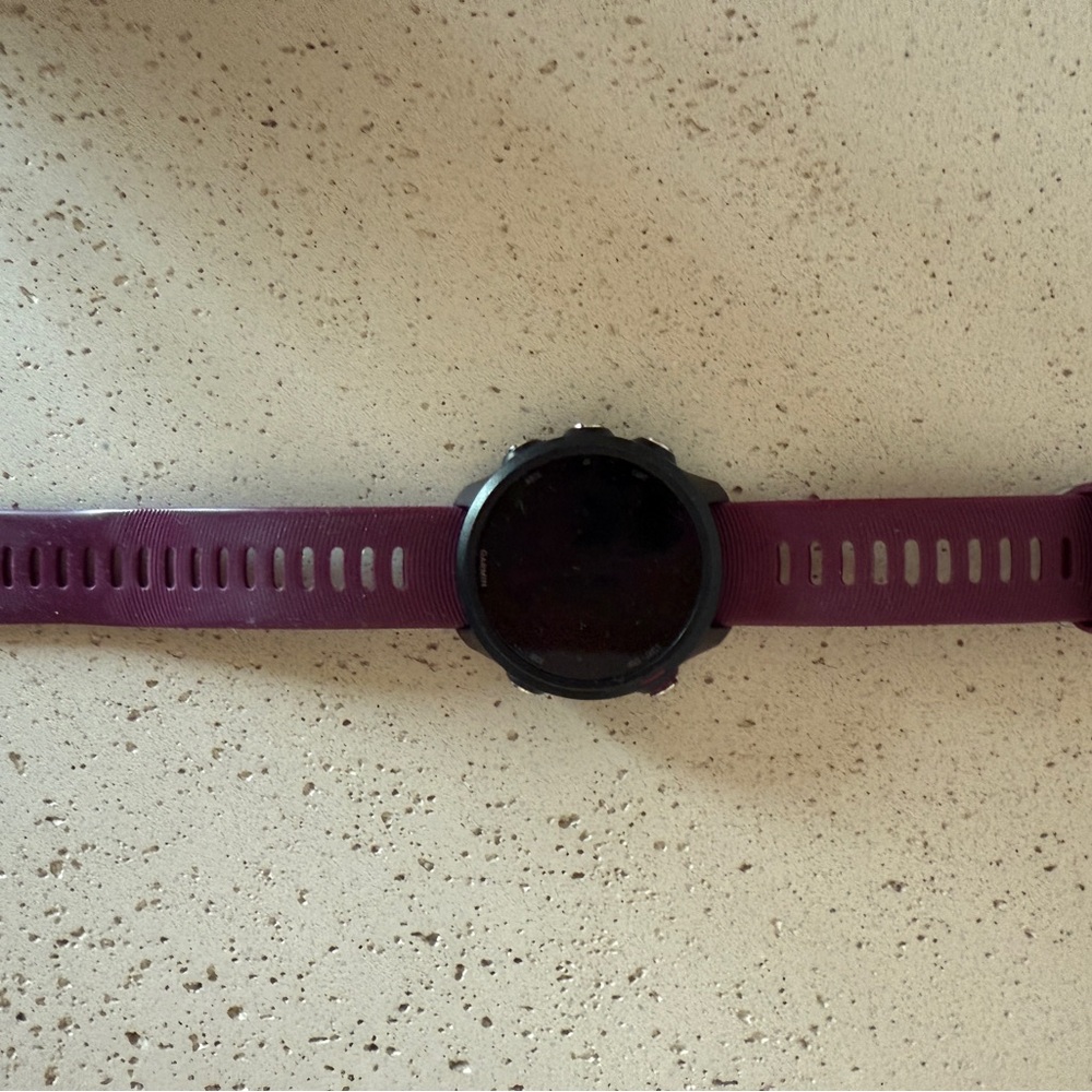 Garmin Smartwatch with Plum Strap